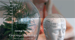 Desktop Screenshot of conciergepsychology.com